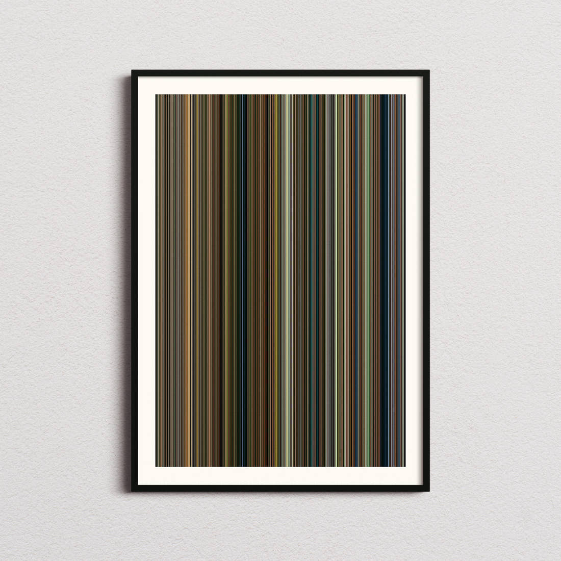 The African Queen Movie Barcode Poster - Barcode Only