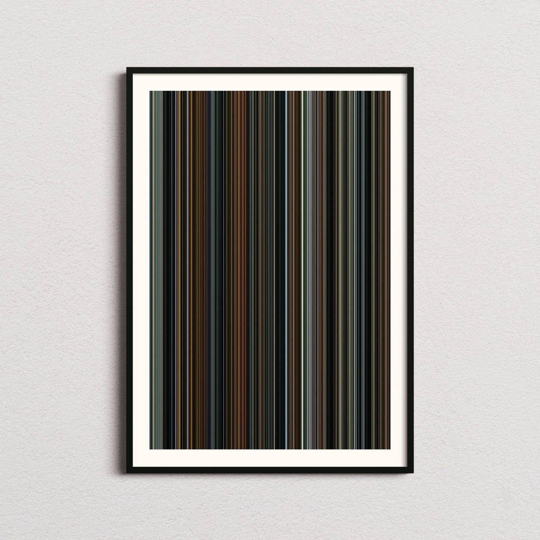 The Age of Adaline Movie Barcode Poster - Barcode Only