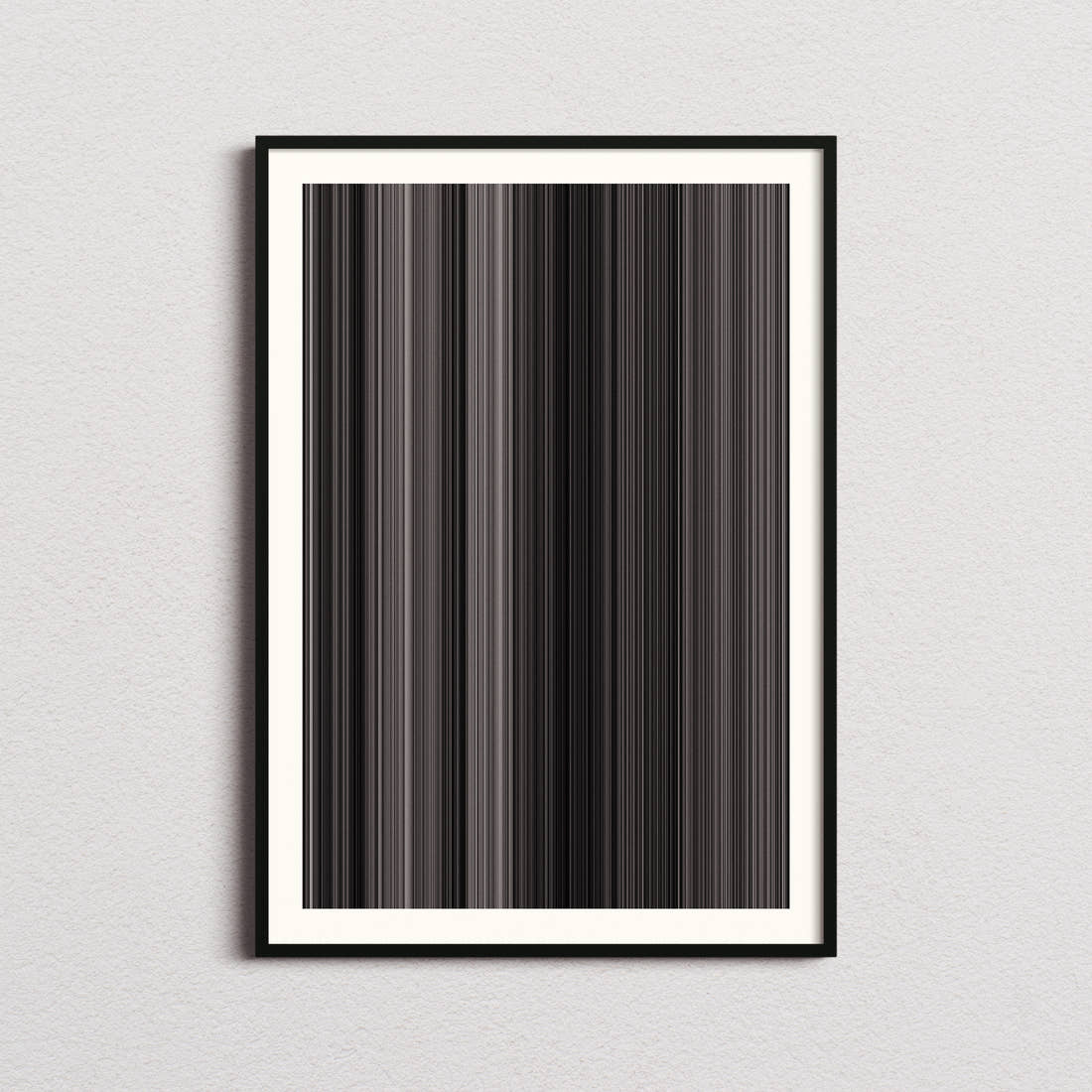 The Apartment Movie Barcode Poster - Barcode Only
