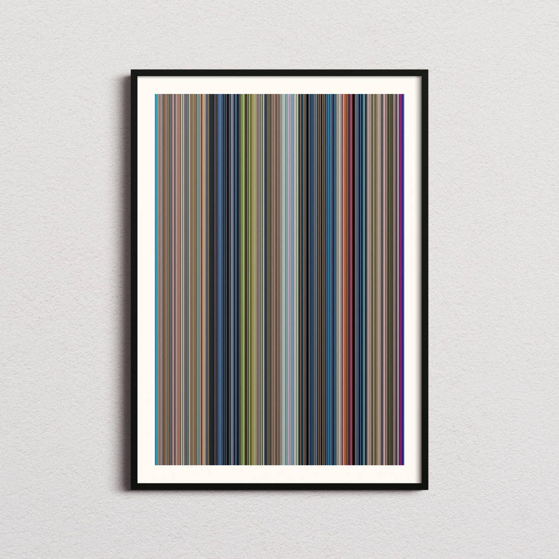 The Aristocats Movie Barcode Poster - Barcode Only