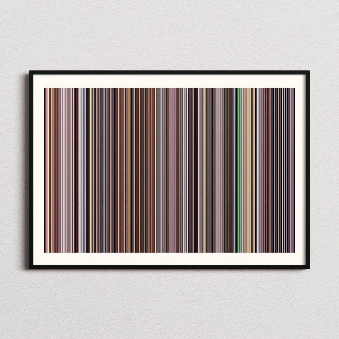 The Aristocrats Movie Barcode Poster - Barcode Only