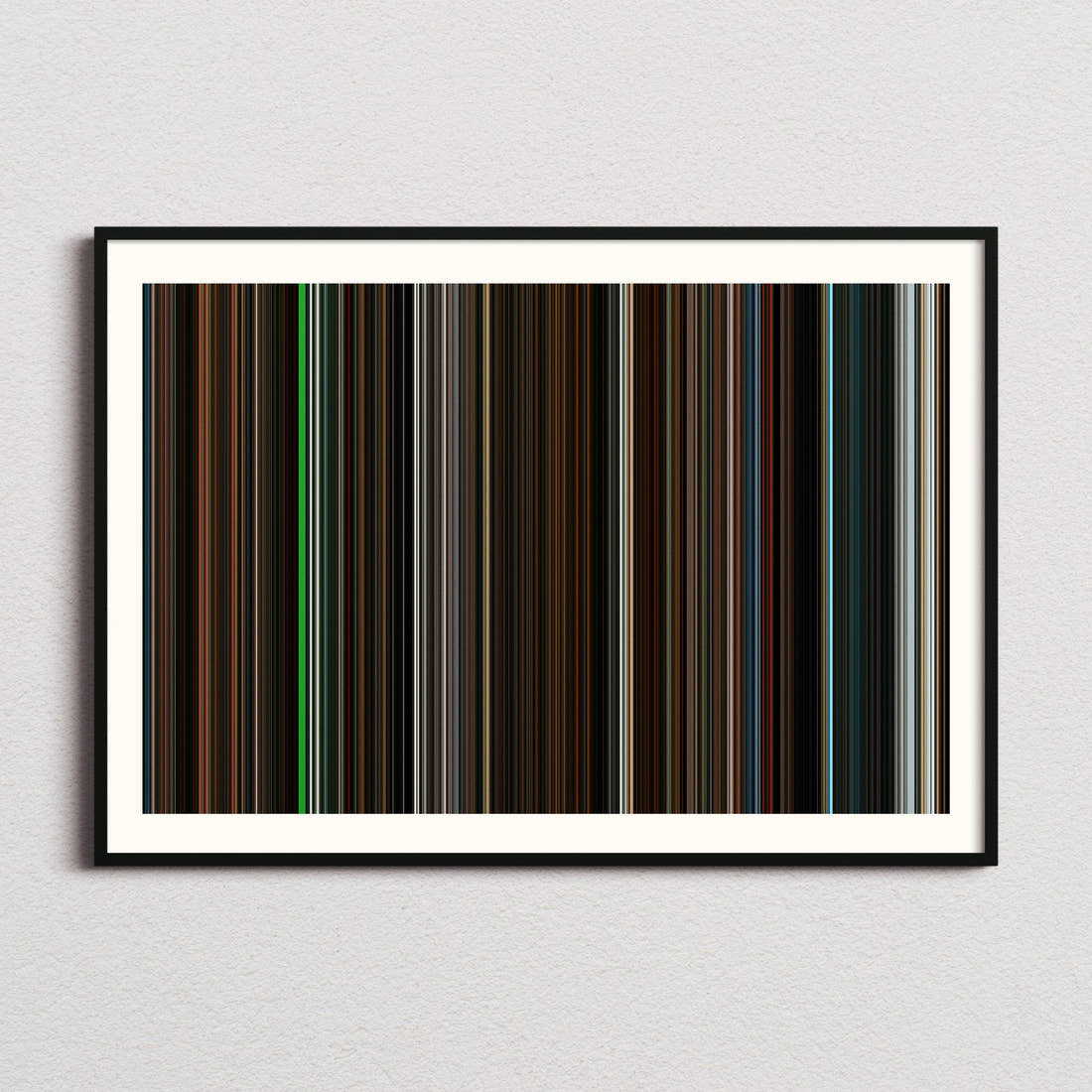 The Assessment Movie Barcode Poster - Barcode Only