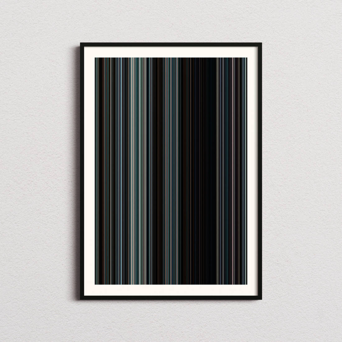 The Autopsy of Jane Doe Movie Barcode Poster - Barcode Only