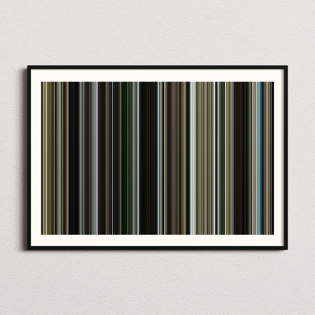 The Banshees of Inisherin Movie Barcode Poster - Barcode Only