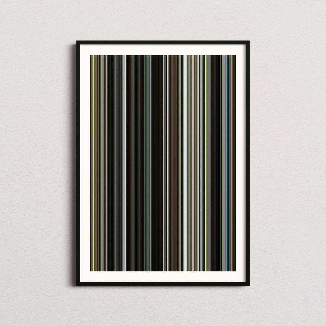 The Banshees of Inisherin Movie Barcode Poster - Barcode Only