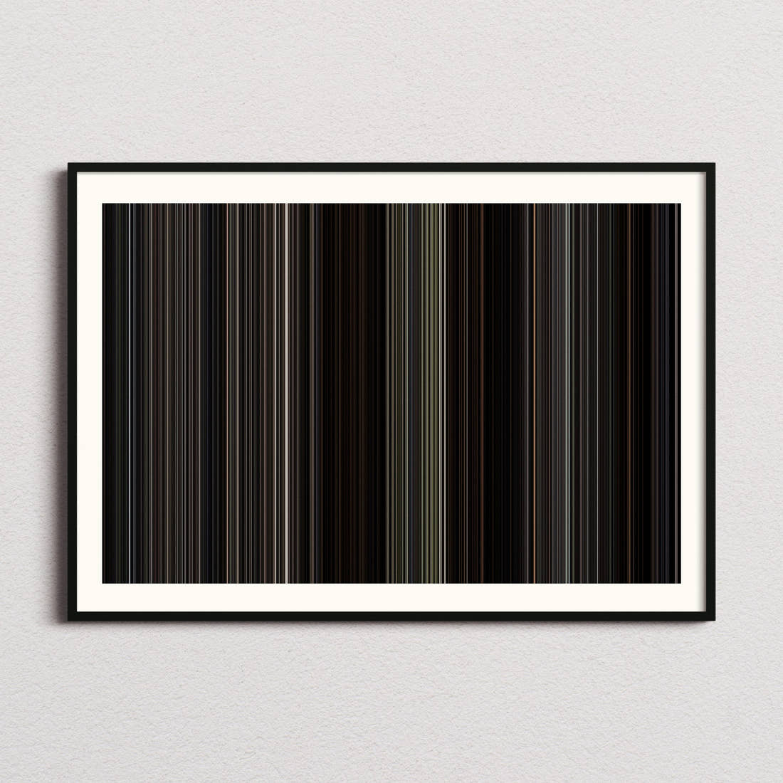 The Beguiled Movie Barcode Poster - Barcode Only
