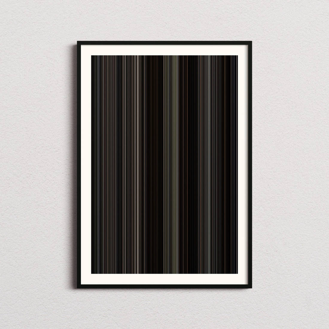 The Beguiled Movie Barcode Poster - Barcode Only