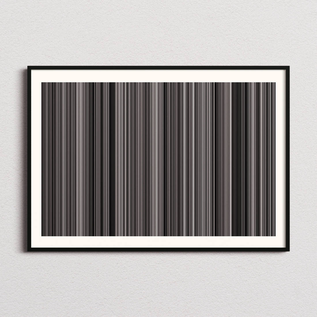 The Best Years of Our Lives Movie Barcode Poster - Barcode Only