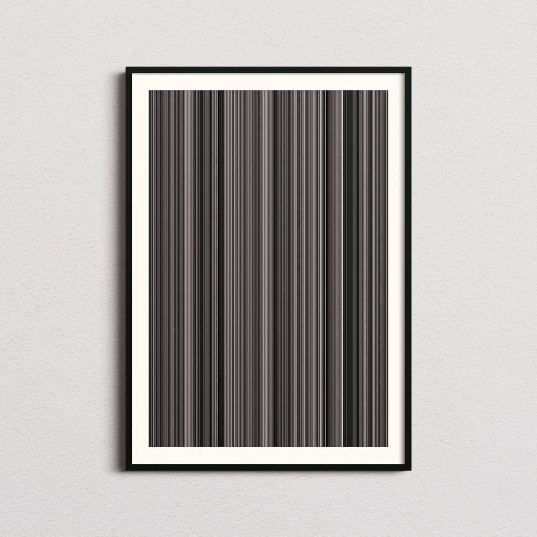 The Best Years of Our Lives Movie Barcode Poster - Barcode Only