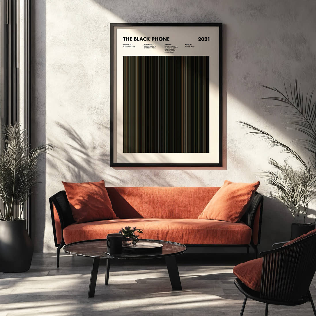 The Black Phone Movie Barcode Poster