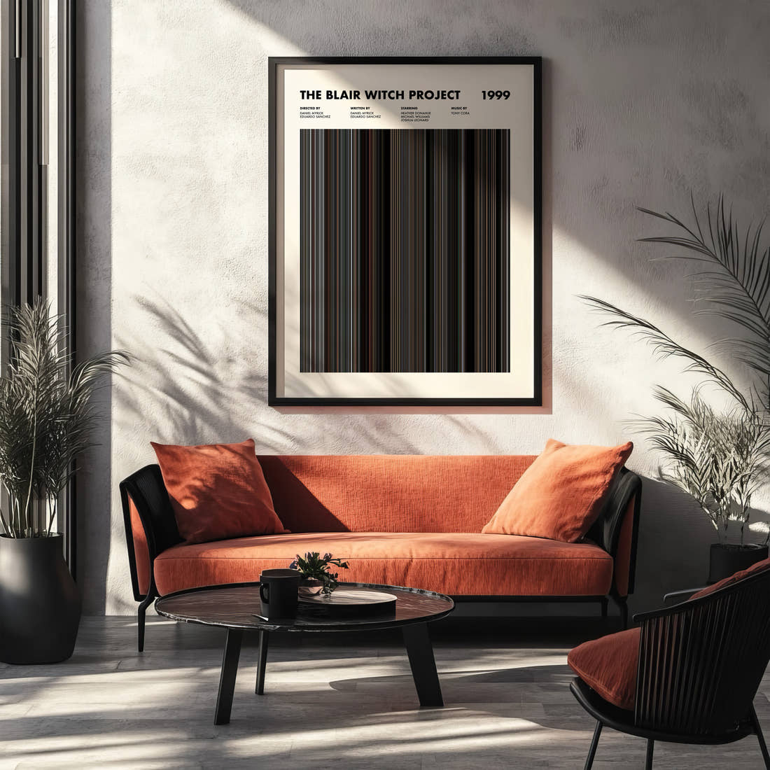 The Blair Witch Project Movie Barcode Poster