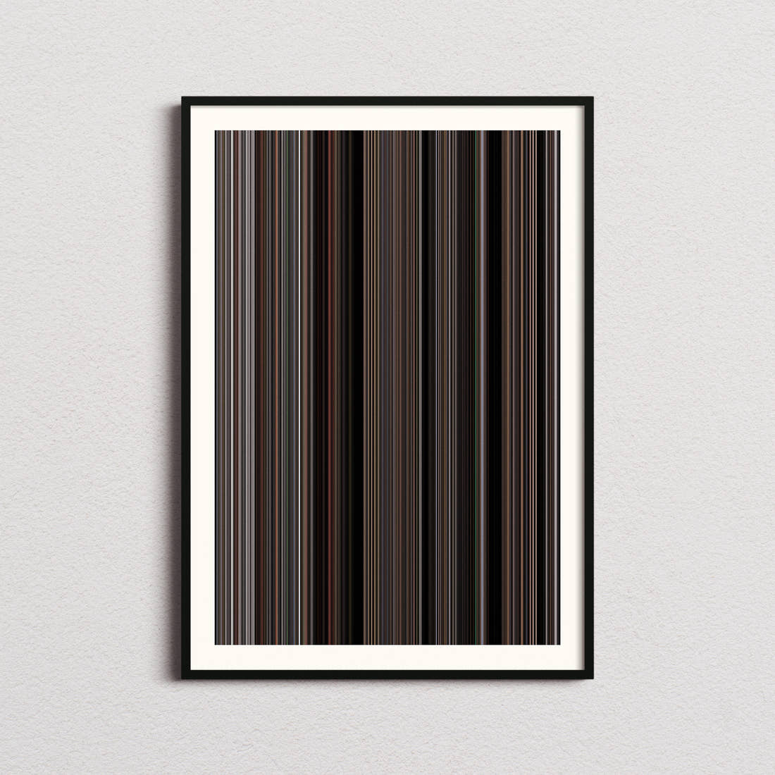 The Blair Witch Project Movie Barcode Poster - Barcode Only