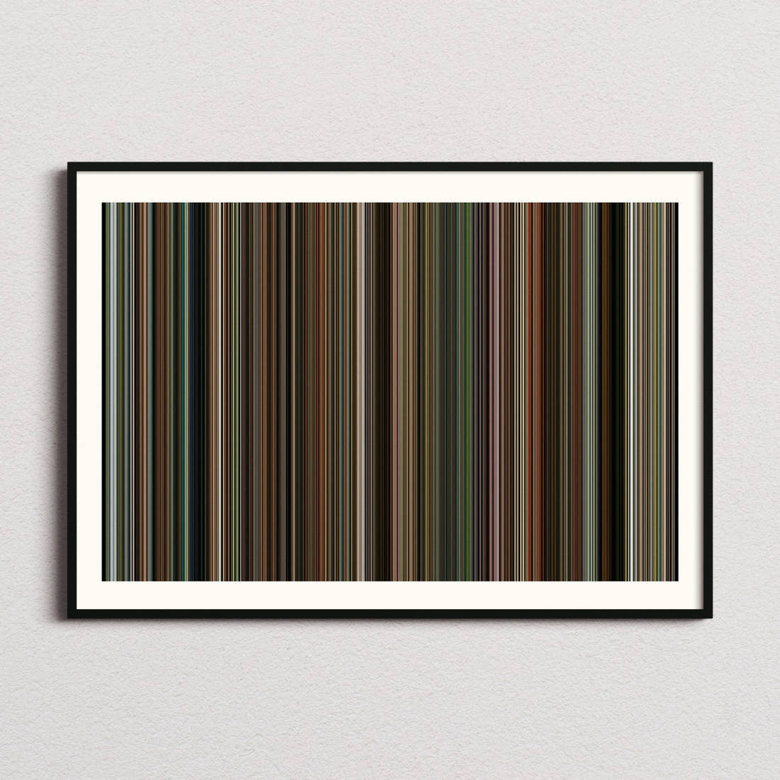 The Blind Side Movie Barcode Poster - Barcode Only