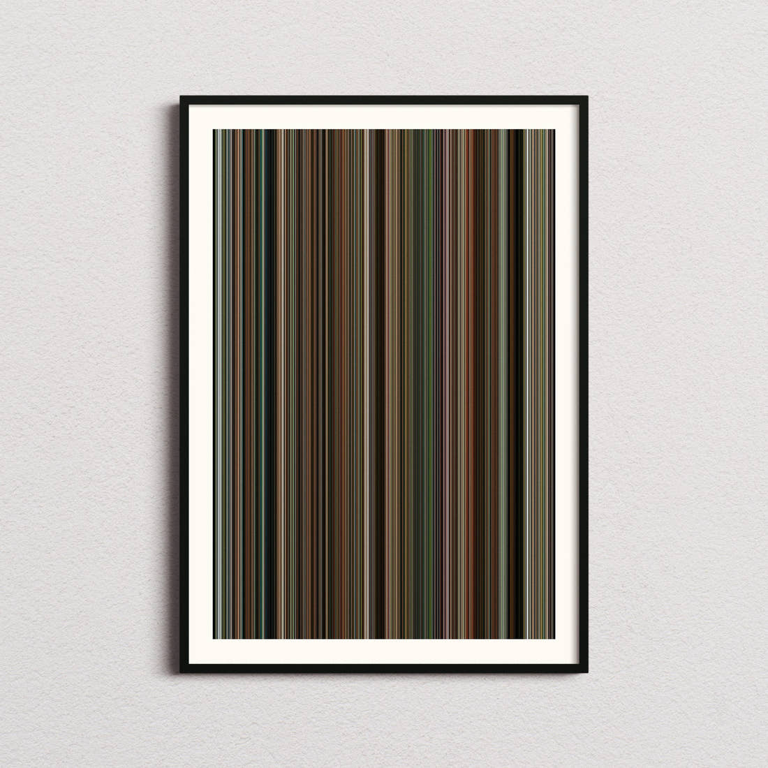 The Blind Side Movie Barcode Poster - Barcode Only