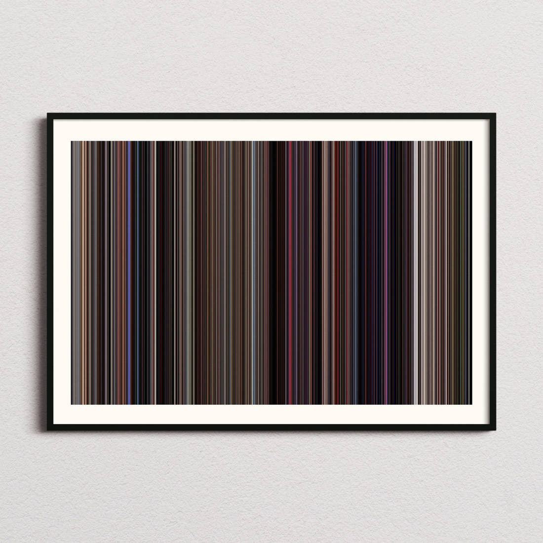 The Blues Brothers Movie Barcode Poster - Barcode Only