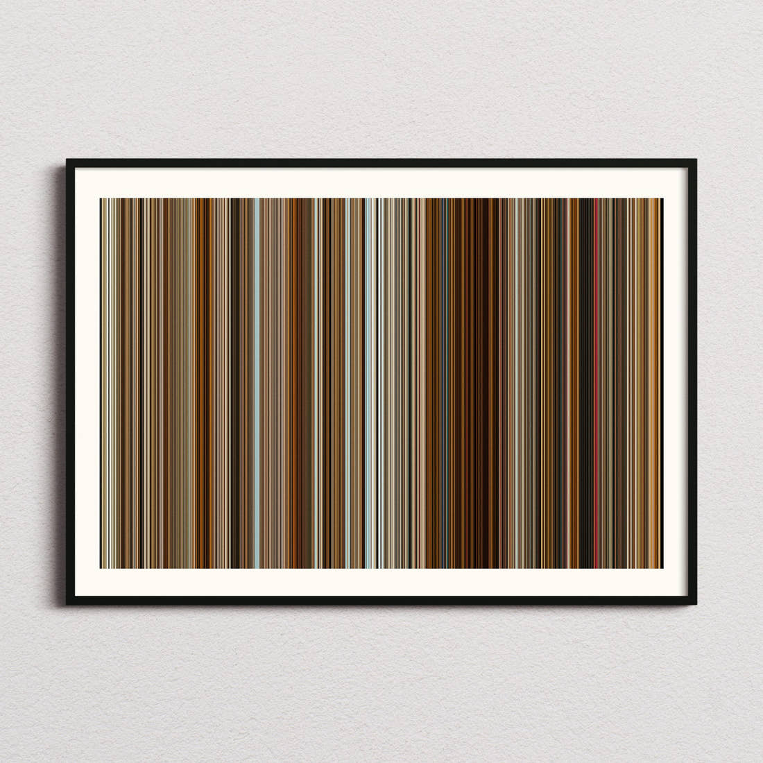 The Book of Clarence Movie Barcode Poster - Barcode Only