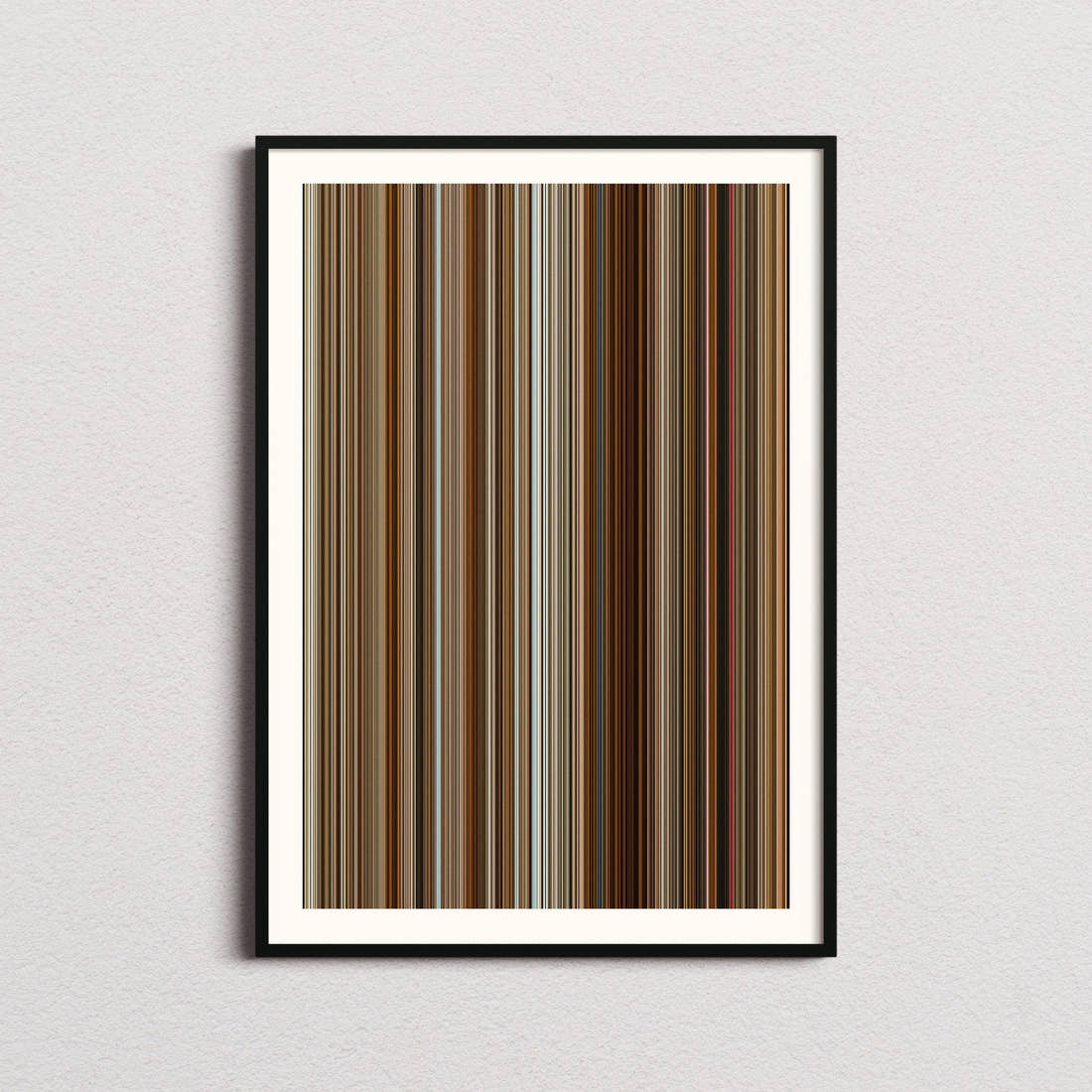 The Book of Clarence Movie Barcode Poster - Barcode Only