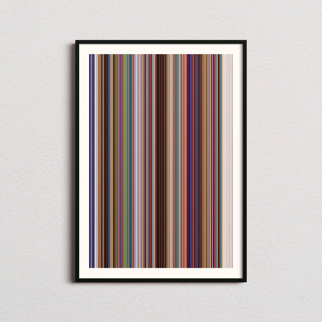 The Boss Baby Movie Barcode Poster - Barcode Only