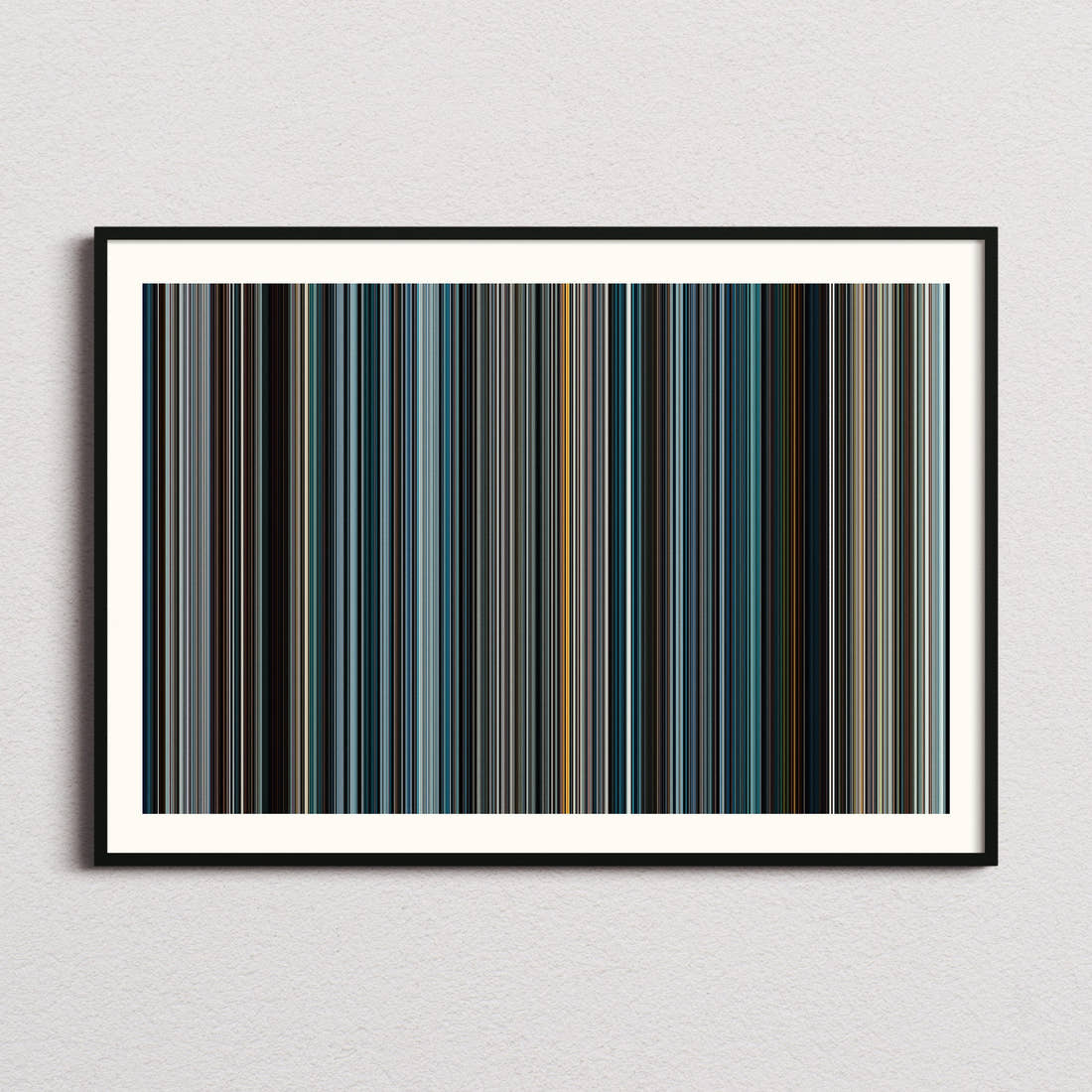 The Bourne Legacy Movie Barcode Poster - Barcode Only