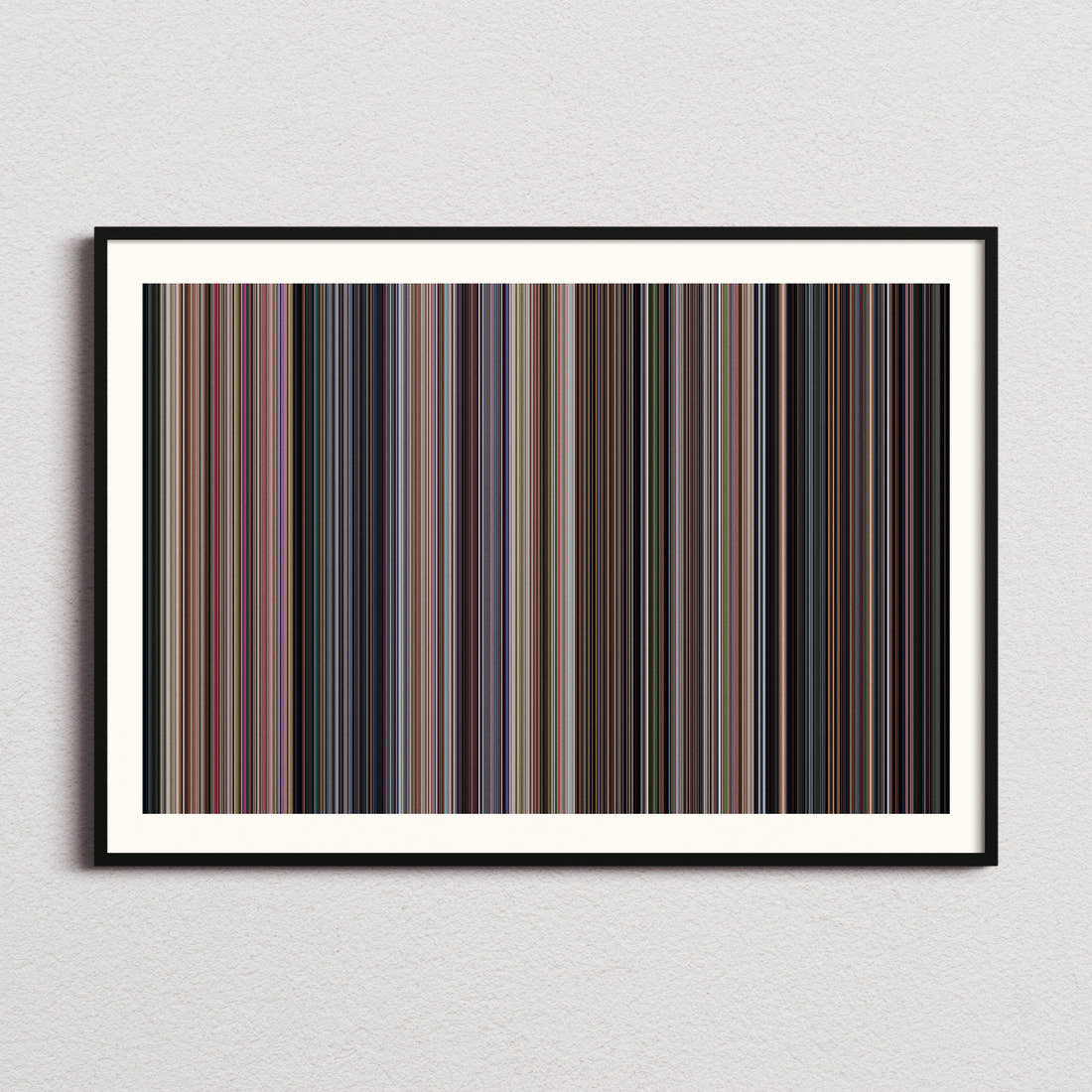 The 'Burbs Movie Barcode Poster - Barcode Only