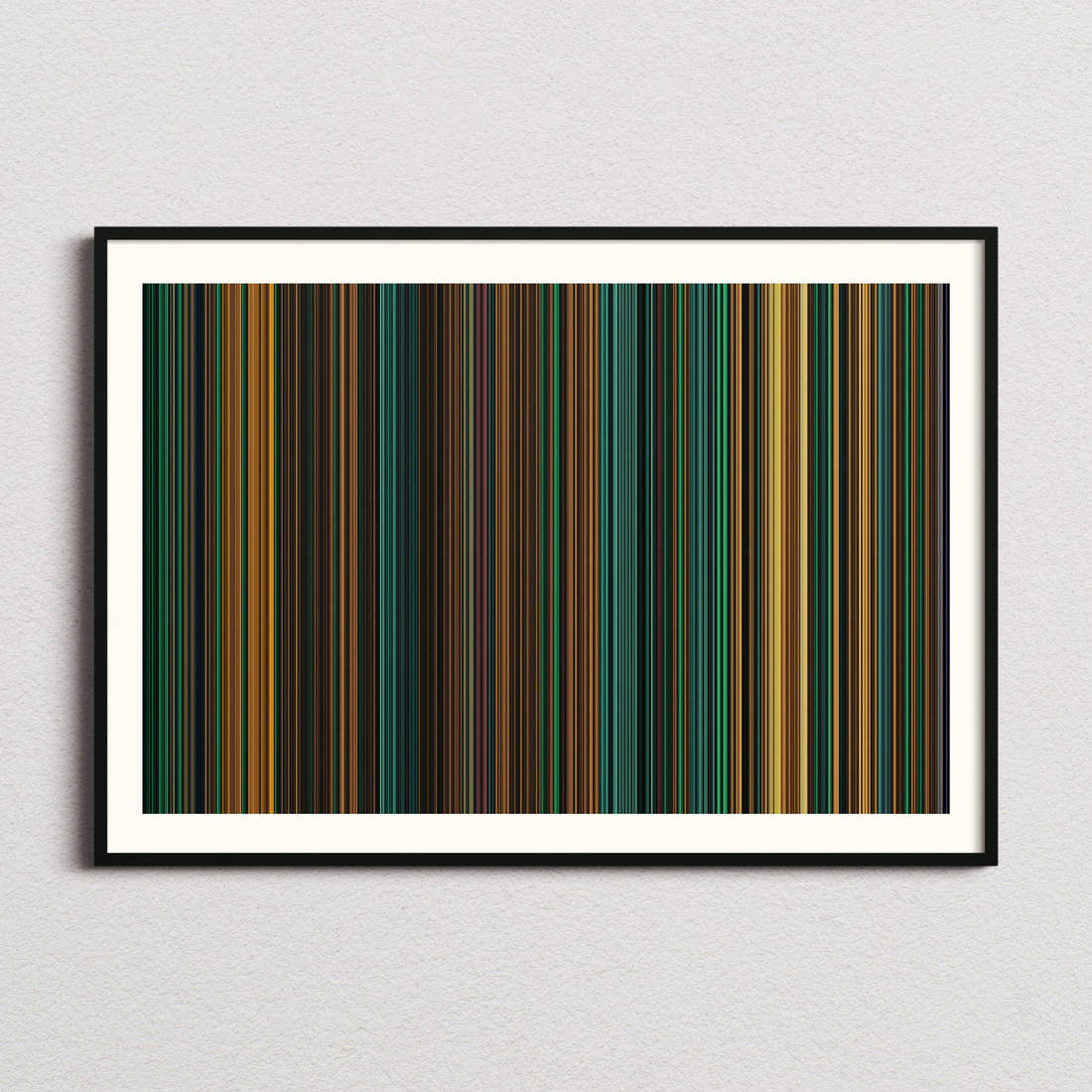 The Cabinet of Dr. Caligari Movie Barcode Poster - Barcode Only