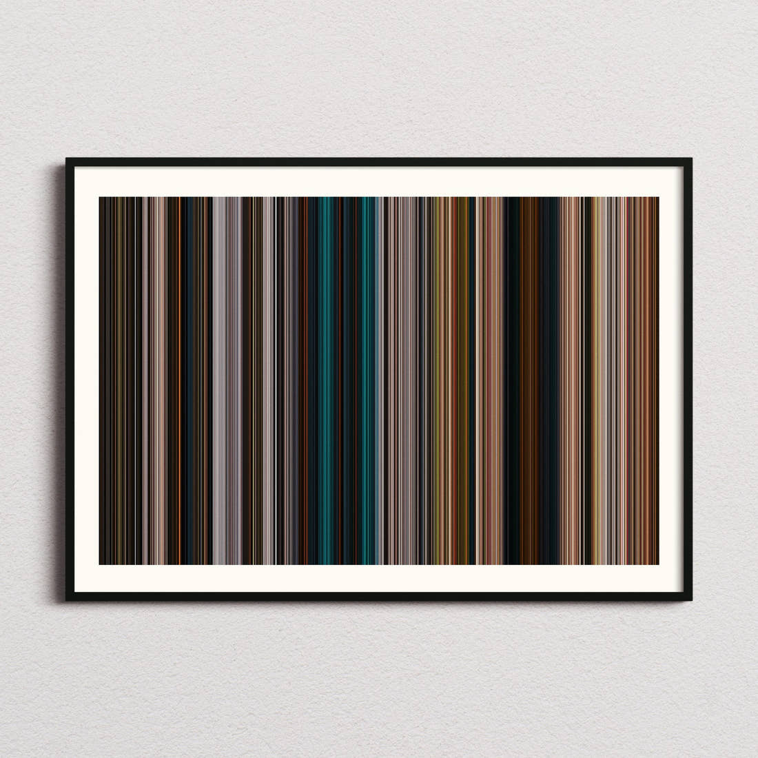 The Chronicles of Narnia: The Lion, the Witch and the Wardrobe Movie Barcode Poster - Barcode Only