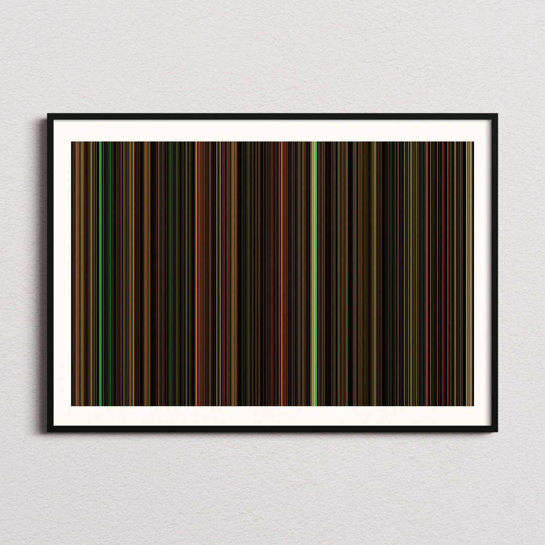 The City of Lost Children Movie Barcode Poster - Barcode Only