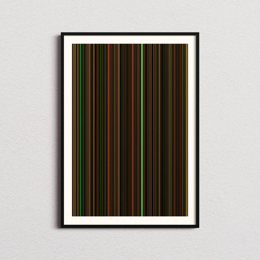 The City of Lost Children Movie Barcode Poster - Barcode Only