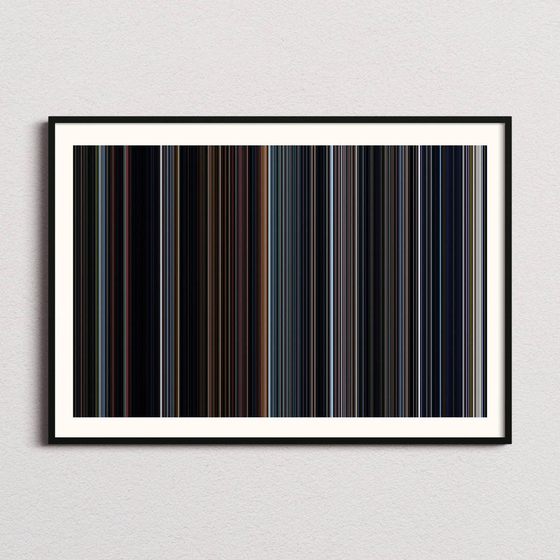 The Conjuring 2 Movie Barcode Poster - Barcode Only