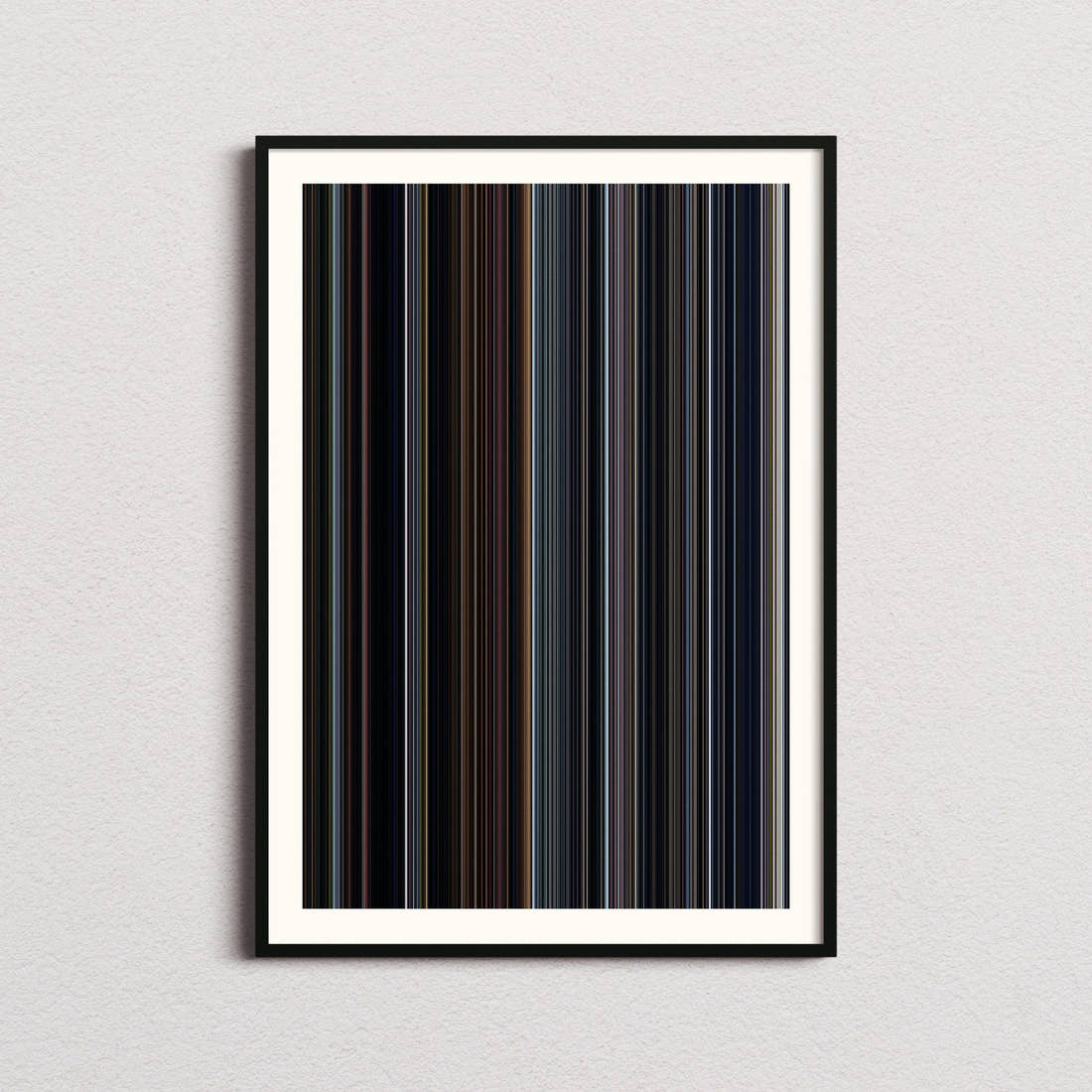 The Conjuring 2 Movie Barcode Poster - Barcode Only