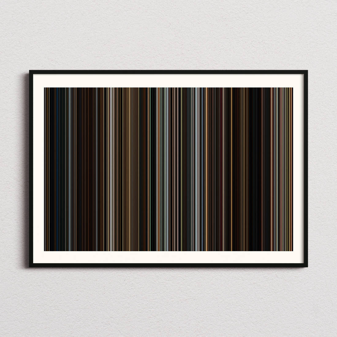 The Conjuring: Last Rites Movie Barcode Poster - Barcode Only