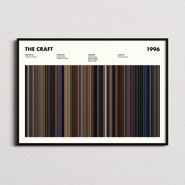 The Craft Movie Barcode Poster