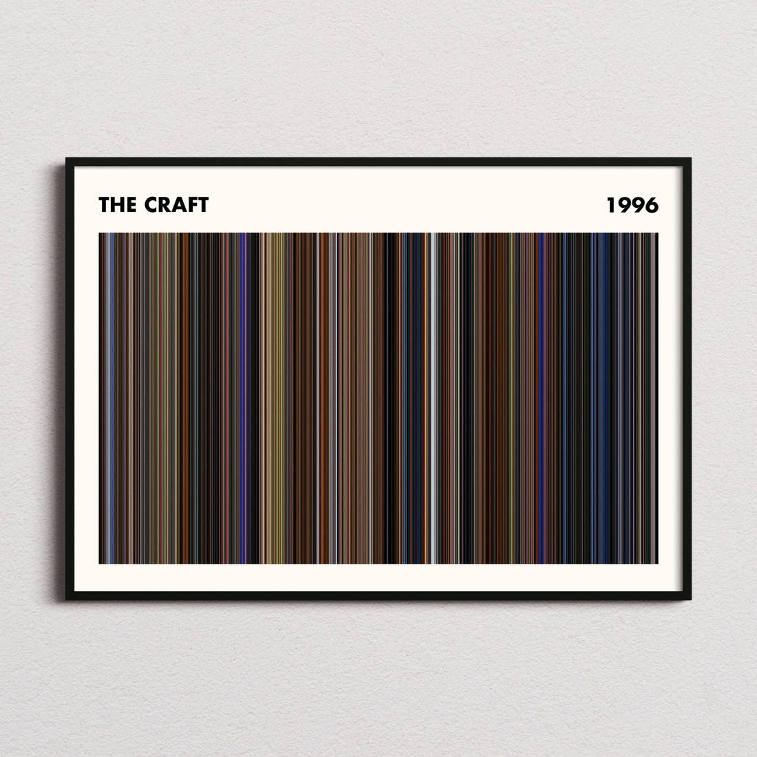 The Craft Movie Barcode Poster - Simplified