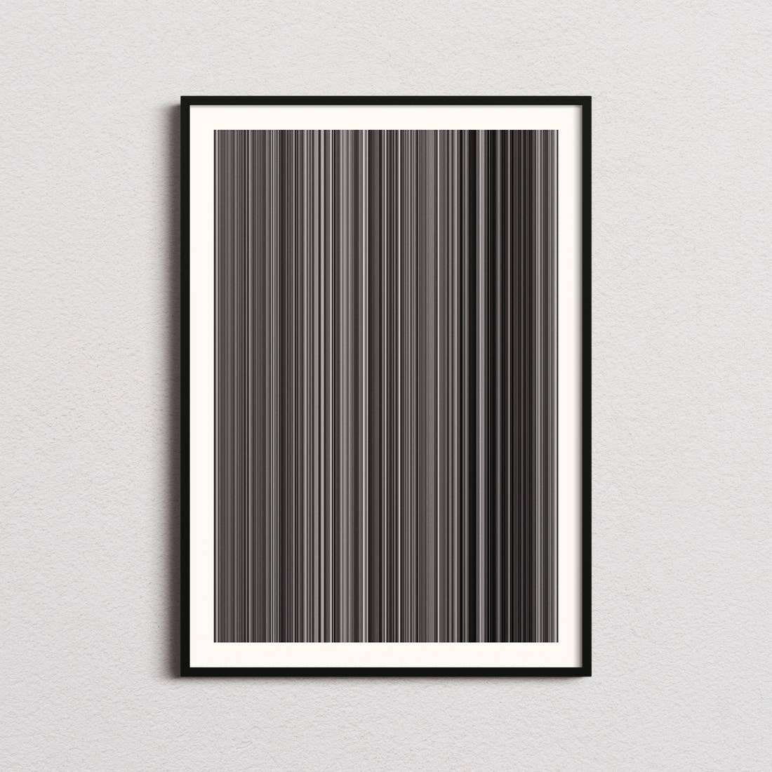 The Dam Busters Movie Barcode Poster - Barcode Only