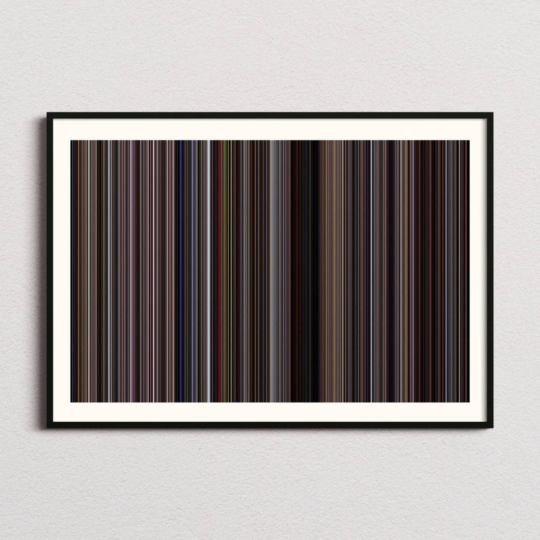 The Deer Hunter Movie Barcode Poster - Barcode Only