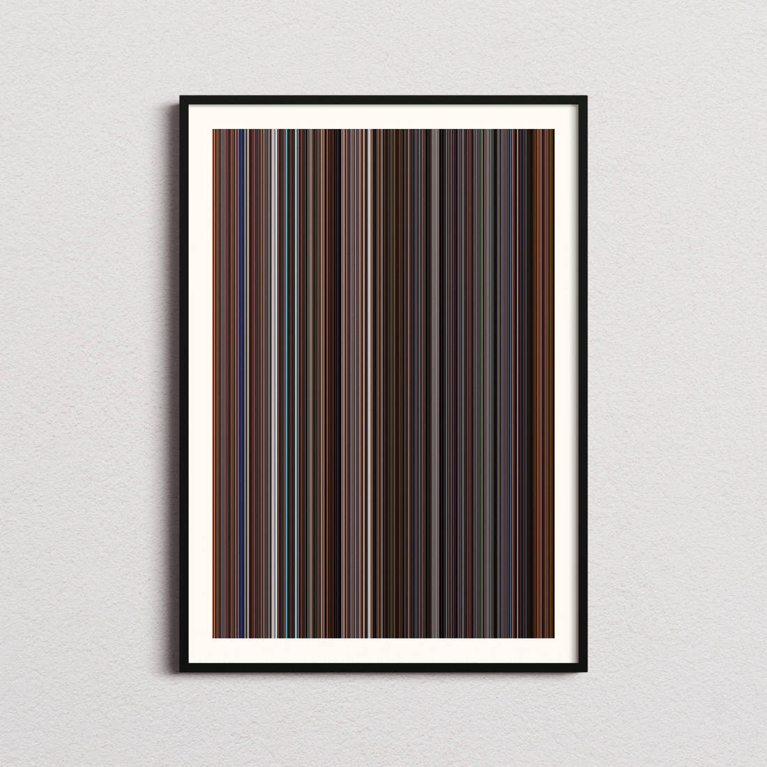 The Devil's Advocate Movie Barcode Poster - Barcode Only