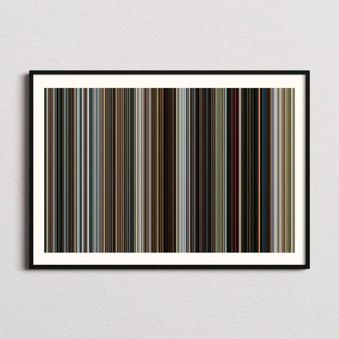 The Devil's Rejects Movie Barcode Poster - Barcode Only