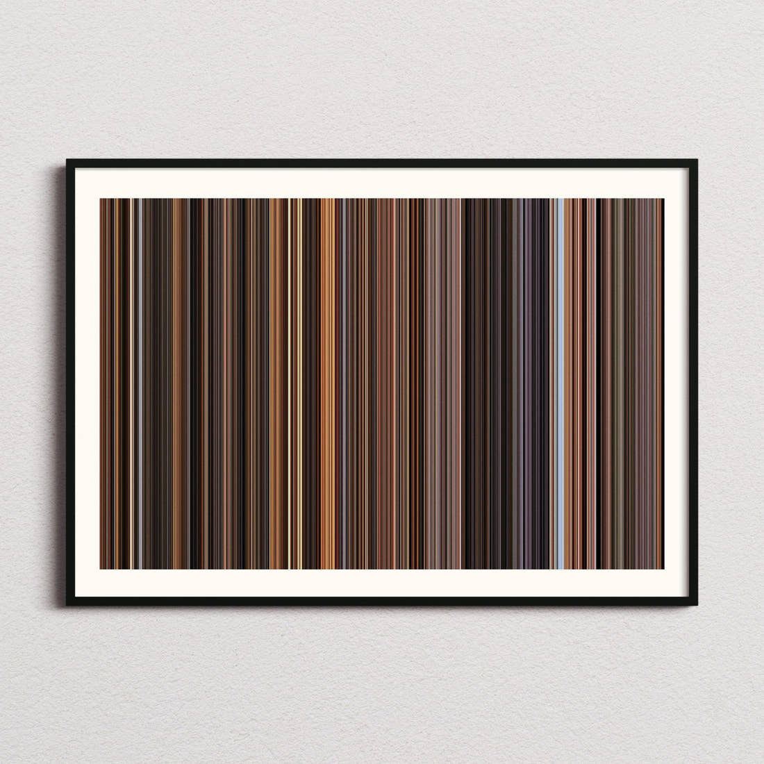 The English Patient Movie Barcode Poster - Barcode Only