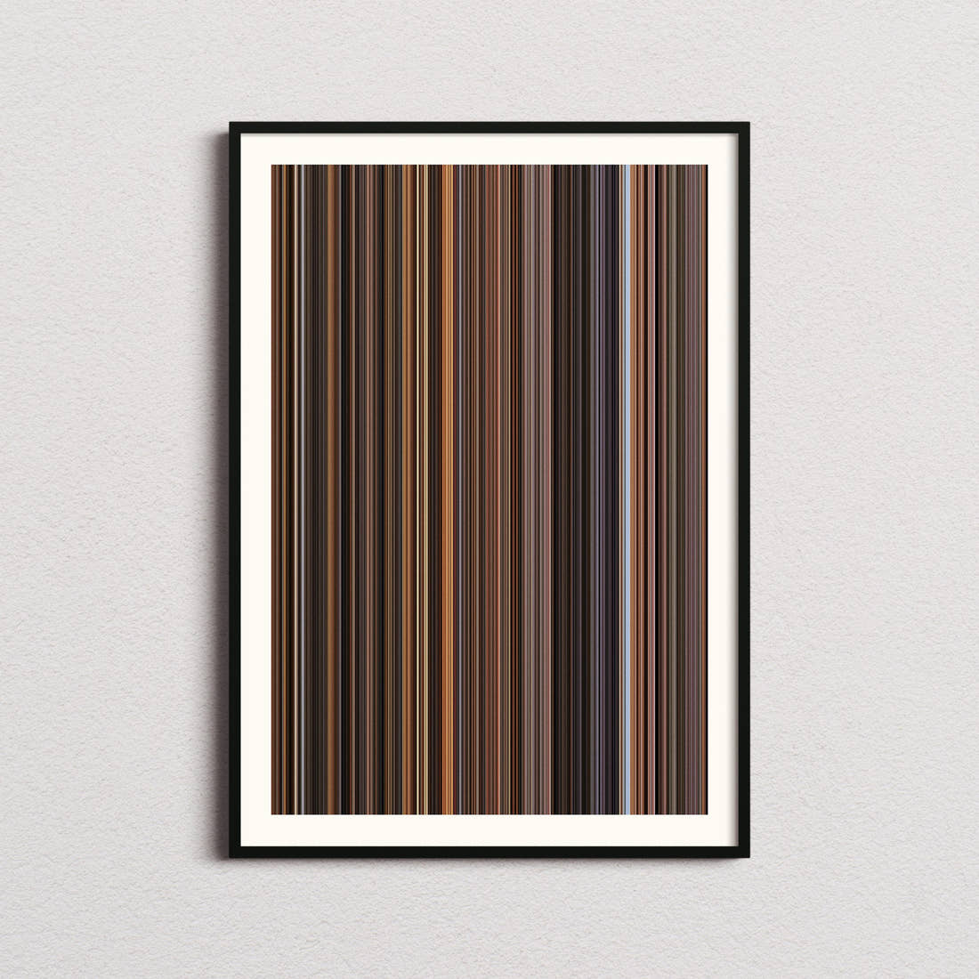 The English Patient Movie Barcode Poster - Barcode Only