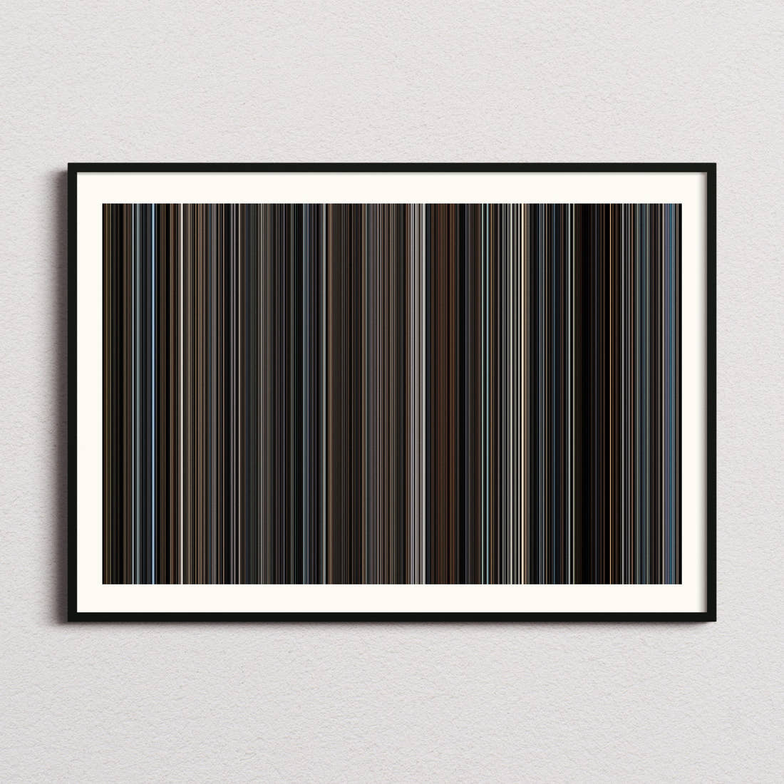 The Equalizer 3 Movie Barcode Poster - Barcode Only