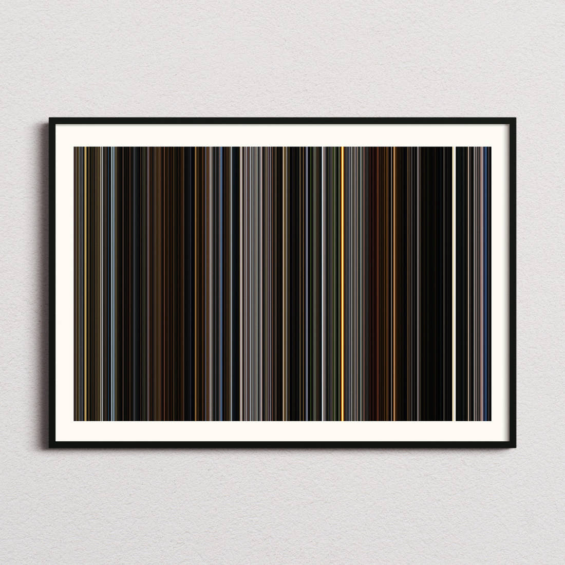 The Equalizer Movie Barcode Poster - Barcode Only