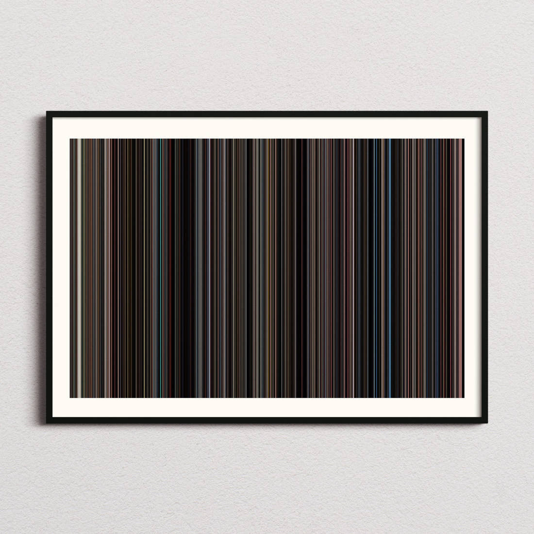 The Evil Dead Movie Barcode Poster - Barcode Only