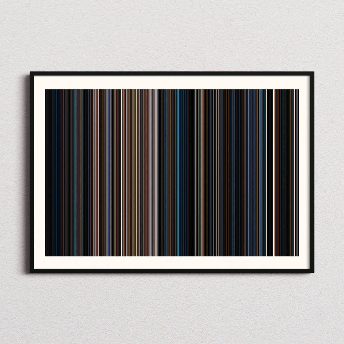 The Expendables Movie Barcode Poster - Barcode Only