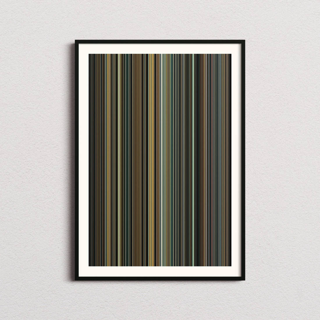 The Fabelmans Movie Barcode Poster - Barcode Only