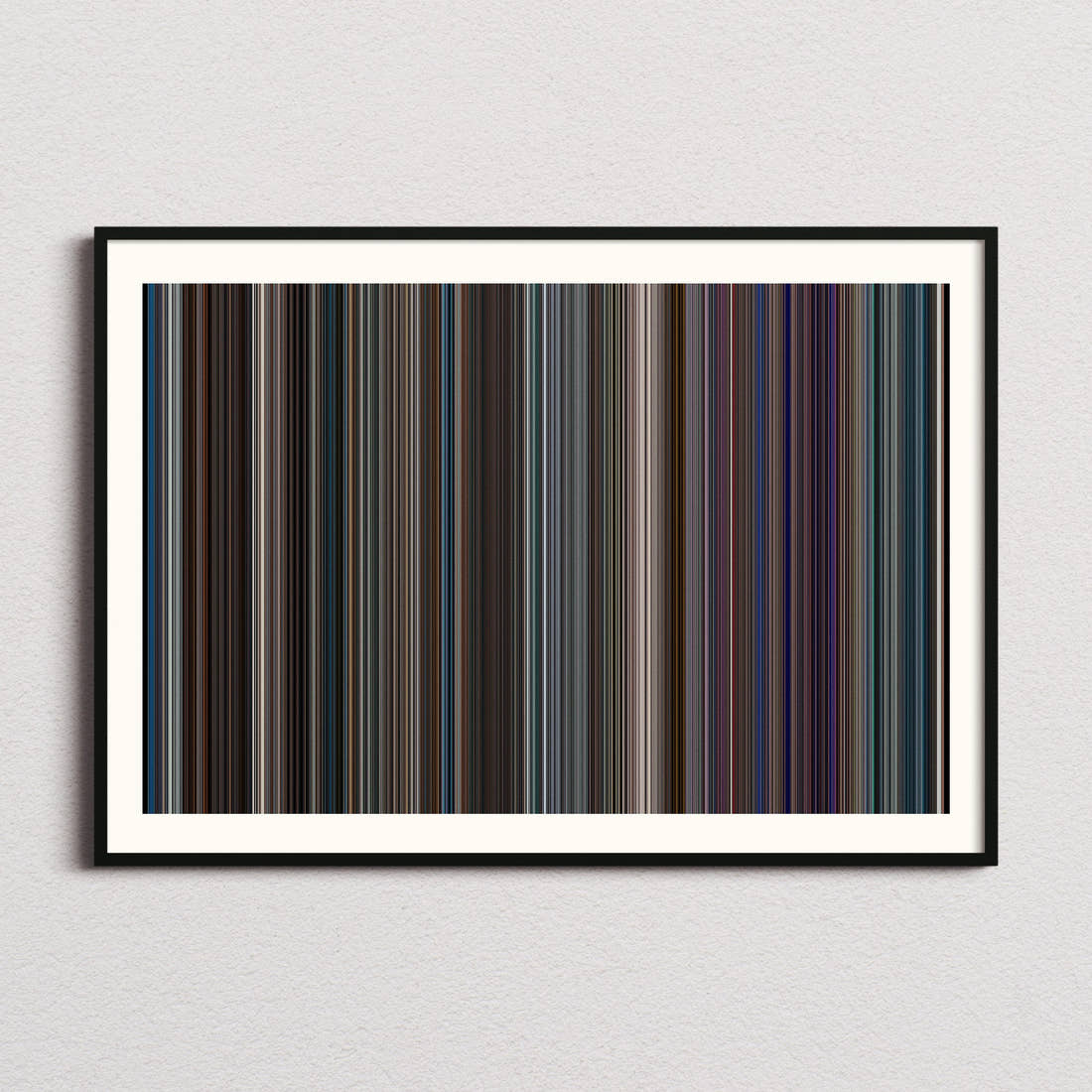 The Farewell Movie Barcode Poster - Barcode Only