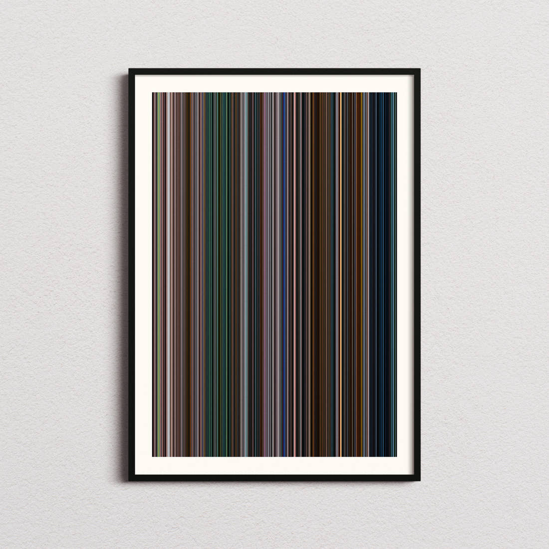 The Fast and the Furious: Tokyo Drift Movie Barcode Poster - Barcode Only