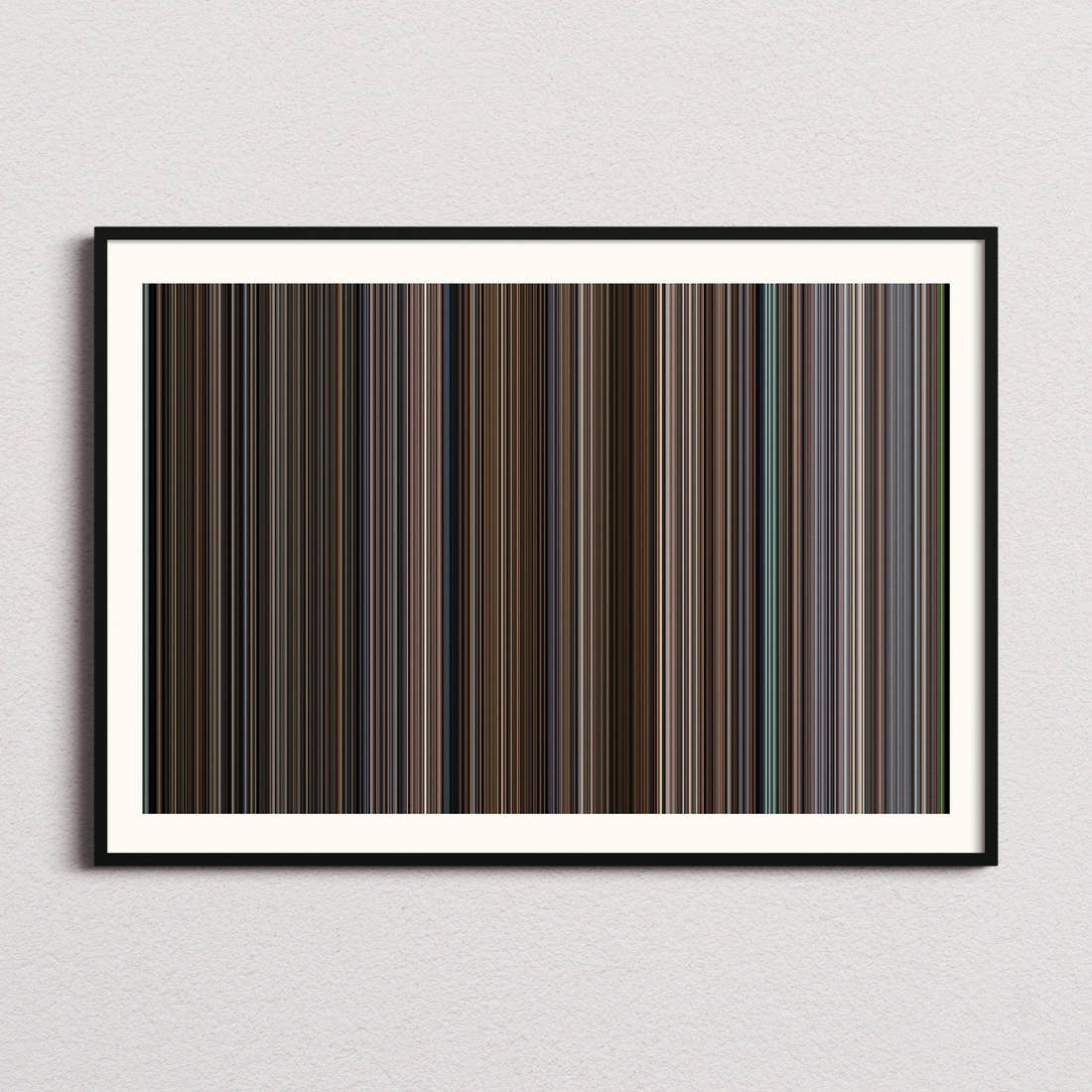 The Father Movie Barcode Poster - Barcode Only