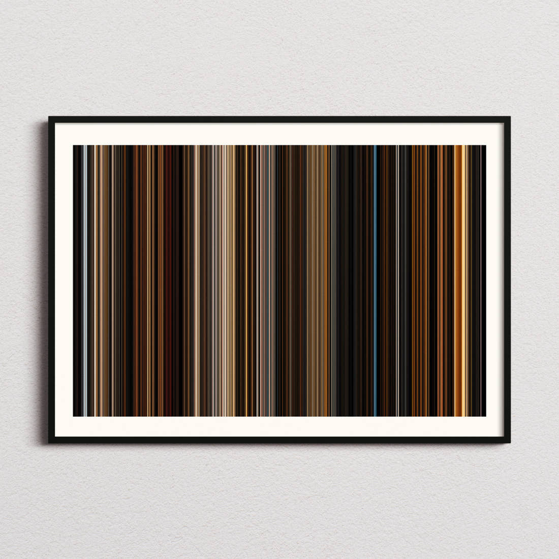 The First Omen Movie Barcode Poster - Barcode Only
