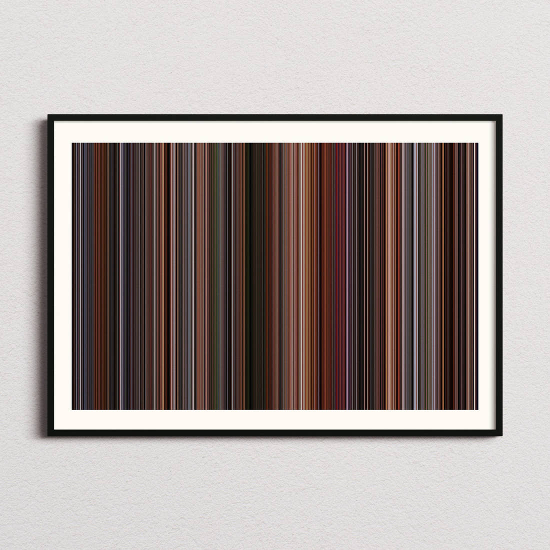 The Fisher King Movie Barcode Poster - Barcode Only
