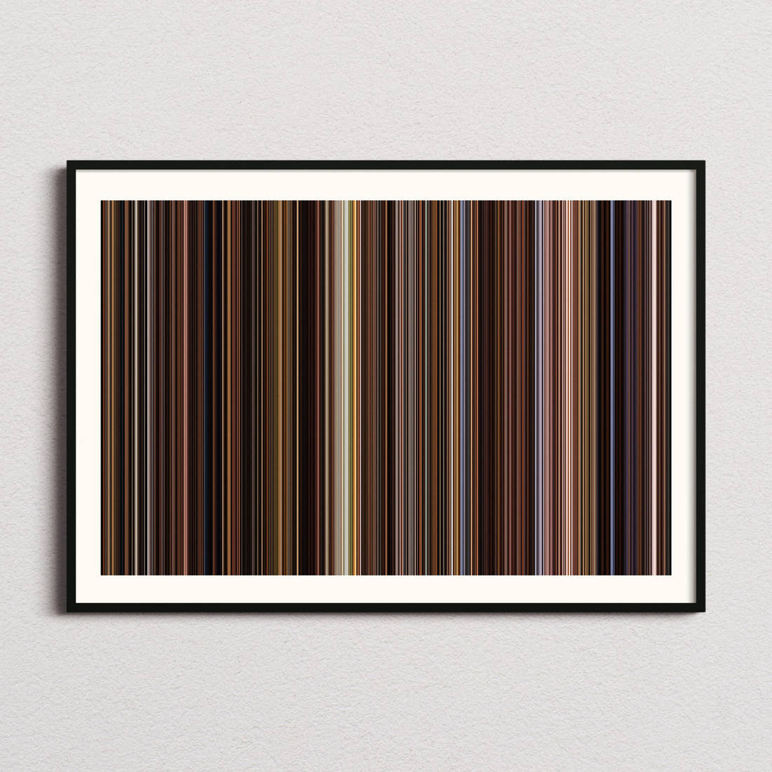 The Godfather 2 Movie Barcode Poster - Barcode Only
